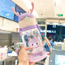 the little bunny hop in style Kids Water Bottle with Straw – Leakproof & BPA-Free-picture-12