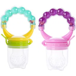 the little bunny hop in style Round Fruit Feeder with Silicone Nipple, Ideal for Newborn Babies & Infants Feeder-picture-16