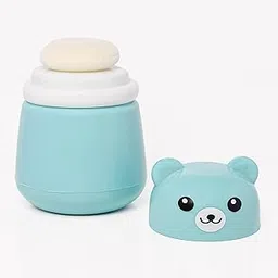 THE LITTLE LOOKERS Baby Powder Puff | Baby Powder Puff With Box | Powder Puff With Box Holder Container | Powder Puff For Babies | Puff Powder Box (Panda-Blue),Pack Of 1-picture-21