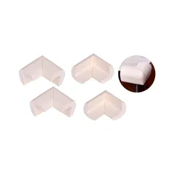 The Little lookers Baby Proofing L Shaped Corner Guards White - Pack of 4-picture-39