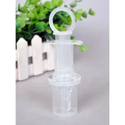 The Little Lookers Infant Kids White & Transparent Solid Baby Food Feeder With Measuring Cup-picture-24