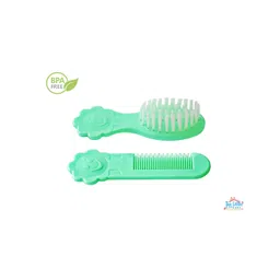 The Little Lookers Kids Green BPA Free Comb & Brush Set-picture-30
