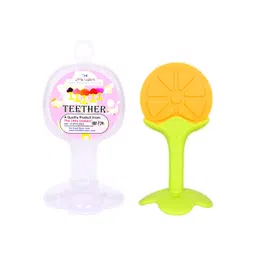 The Little Lookers Kids Orange Silicone Fruit Shape Teether-picture-37