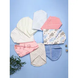 The Little Lookers Kids Pack Of 16 Printed Cotton Handkerchief-picture-48