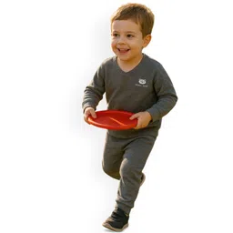 The Little Lookers Kids Printed Wool Thermal Set-picture-24