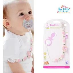 the little lookers Silicone Pacifier Clip for Baby Boys & Girls, Fits Most Pacifiers, Teething Toys Soother-picture-11
