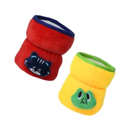 the little lookers The Little Looker Plush Cotton Bottle Cover Red Yellow Pack of 2 - Fits 125 ml Bottle Each-picture-13