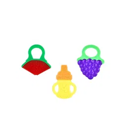 the little lookers The Little LookersInfants Pack Of 3 Silicone Fruit BPA Free Teether-picture-39