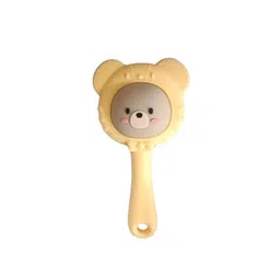 The Little Lookers Yellow & Beige Baby Teether CumRattle-image-7