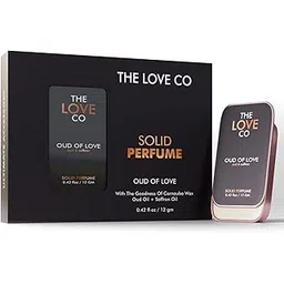 THE LOVE CO. Oud of Love Solid Perfume for Men & Women | Long-Lasting Woody & Spicy Fragrance Balm | Alcohol-Free, Travel-Friendly, Pocket Perfume Stick | Luxury Scent - 12gm-picture-21