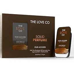 THE LOVE CO. Oud Accord Solid Perfume for Men & Women | Long-Lasting Fragrance Balm | Alcohol-Free, Travel-Friendly, Pocket Perfume Stick | Luxury Scent - 12gm-picture-20