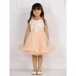 The Lush Affair Girls Embellished Fit & Flared Dress-picture-51