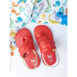 THE MADRAS TRUNK Kids Kolhapuri Sandals-image-0