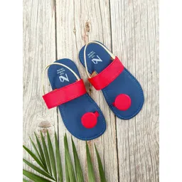 THE MADRAS TRUNK Kids One Toe Backstraps Flats-image-48