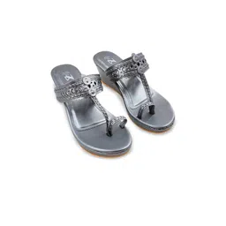 THE MADRAS TRUNK Wedge Pumps with Buckles-picture-35