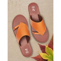 THE MADRAS TRUNK Women Brown Solid Leather Open Toe Flats-picture-21