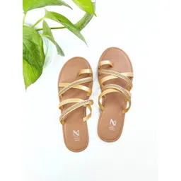 THE MADRAS TRUNK Women Open Toe Flats-picture-27