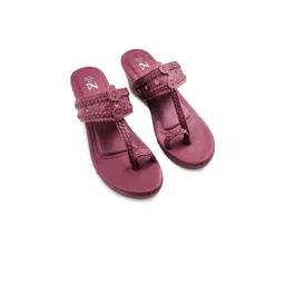 THE MADRAS TRUNK Women Open Toe Wedge Heel Sandals image 1