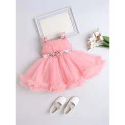 The Magic Wand Girls Gathered or Pleated Fit & Flare Dress-picture-38