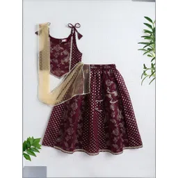 The Magic Wand Girls Ready to Wear Lehenga & Blouse With Dupatta-picture-44