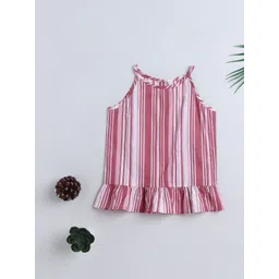 The Magic Wand Girls Striped Tops-picture-29