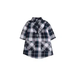 The Magic Wand Kids Multicolor Checks Dress-picture-11