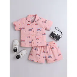 The Magic Wand Unisex Kids Printed Night suit-picture-43