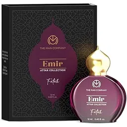 The Man Company 100% Alcohol-Free Attar Perfume For Men, Fatah Emir Collection, Premium Long Lasting Fragrance, 35% Highly Concentrated Perfume Oil, 12ml - Oriental-picture-15