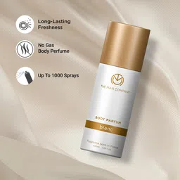 The Man Company B1G1 Blanc Body Perfume for Men - 120ml*2 | Premium Luxury Long-Lasting Fragrance Spray | No Gas Deodorant for Men | Gift for him image 3