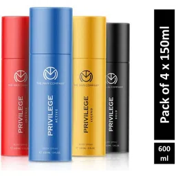the man company Privilege Intense , Legend, Bold & Active Deodorant Spray-For Men-picture-15