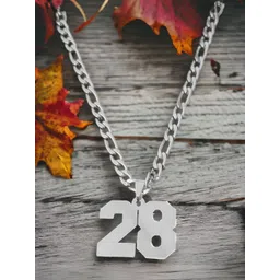 THE MEN GIFT Silver-Plated Quirky Pendants with Chains-picture-18