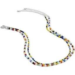 the men thing Beads Necklace for Men - BOHO STYLE COLOUR - Multi-Layer Beads Necklace for Men & Boys (20 inch)-picture-29