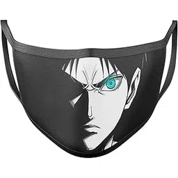 the midle skool Eren Yeager Mask 2 Ply Soft Cloth Face Mask-picture-11