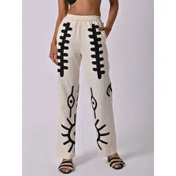 The Missy Co. Beige Printed Pants-picture-29