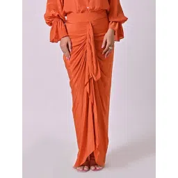 The Missy Co. Orange Chloe Skirt-picture-14