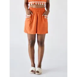The Missy Co. Orange Selena Shorts-picture-17