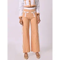 The Missy Co. White & Beige Addison Pants-picture-21
