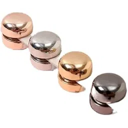 the modest store – Round Shaped | Glossy Finish Magnetic Brooch | Button | Saree Pin | Hijab Pins For Women | Girls (set of 1)-picture-45