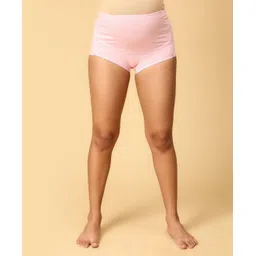 The Mom Store Cotton Solid High Waist Support Maternity Panty - Rose Pink-picture-44