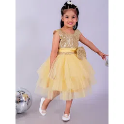 The Mom Store Girls  Fit & Flare Midi Dress-picture-25