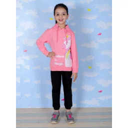 The Mom Store Girls Pink Printed Sweatshirt - Pack Of 1-picture-32