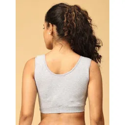 The Mom Store Grey Cotton Maternity Bra image 2