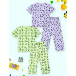The Mom Store Unisex Kids Night suit-picture-46