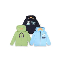 The Mom Store Unisex Kids Printed Hooded Sweatshirt-picture-36