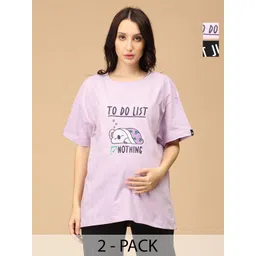 The Mom Store Women 2 Raw Edge T-shirt-picture-28