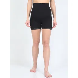The Mom Store Women Black Solid Maternity Boyshorts-picture-26
