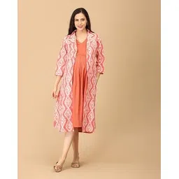 the mom store Women Geometric Dress-picture-17