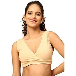 The Mom Store Women's Cotton Maternity and Nursing Sleep Bra Sweat Resistant Convenient Feeding-Combo Pack-picture-37