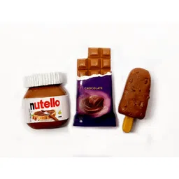 the monumet shop chocolate collection (chocolate bar, Choco spread, Choco bar ) miniature food 3D fridge magnet best souvenir gift 100% made in india Fridge Magnet, Door Magnet, Magnetic Paper Holder, Kitchen Organiser Magnet, Multipurpose Office Magnets Pack of 3-picture-11