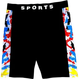 the morning play Morex Men's Swimming Jammers, Black Swimming Shorts Adjustable Waist (Pack of 1) Printed Men Swim Bottom Black Swimsuit-picture-22